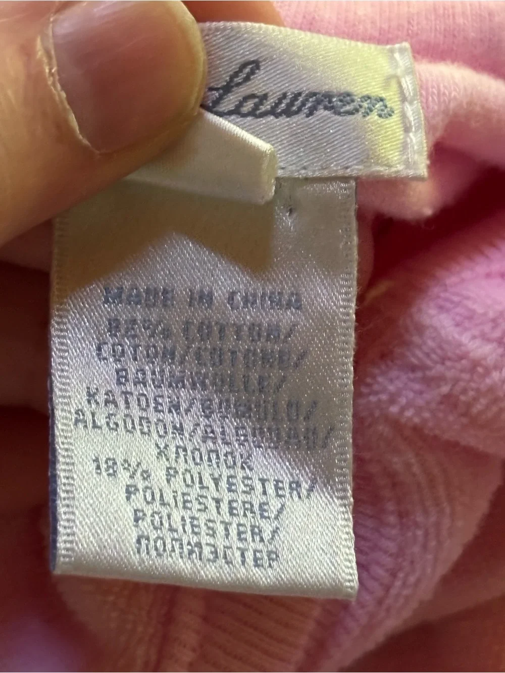 Ralph Lauren Infant Sz 6M Pink Terry Cloth Hooded Swim Coverup/Dress Aqua Pony